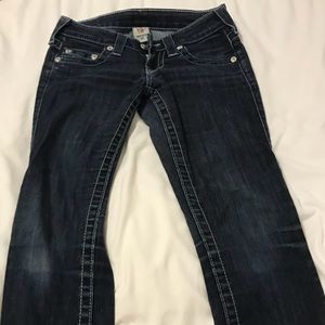 size 24 skinny true religion jeans